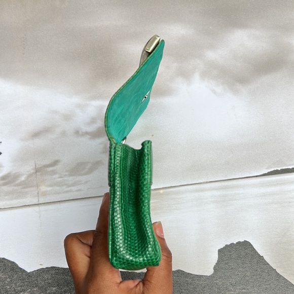 Daniella Ortiz luxury April lizard leather Clutch - Picture 6 of 12